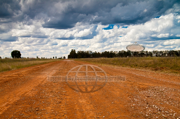 Road to the Dish, Parkes, NSW